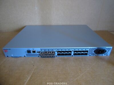 Brocade 300 DL-320-0003 24Port 8Gb Fibre Channel SAN Switch - INCL 8x 8GB SFP