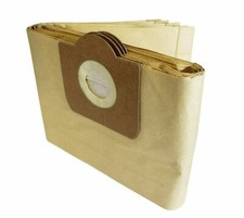 10 BAGS FIT EARLEX POWERVAC COMBIVAC WD1000 WD1100 WD1200P VACUUM CLEANER HS71X2