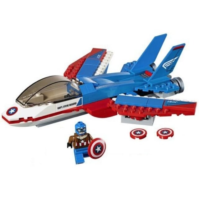 sh0374 Lego Marvel Avengers 76076 - Pilot Captain America