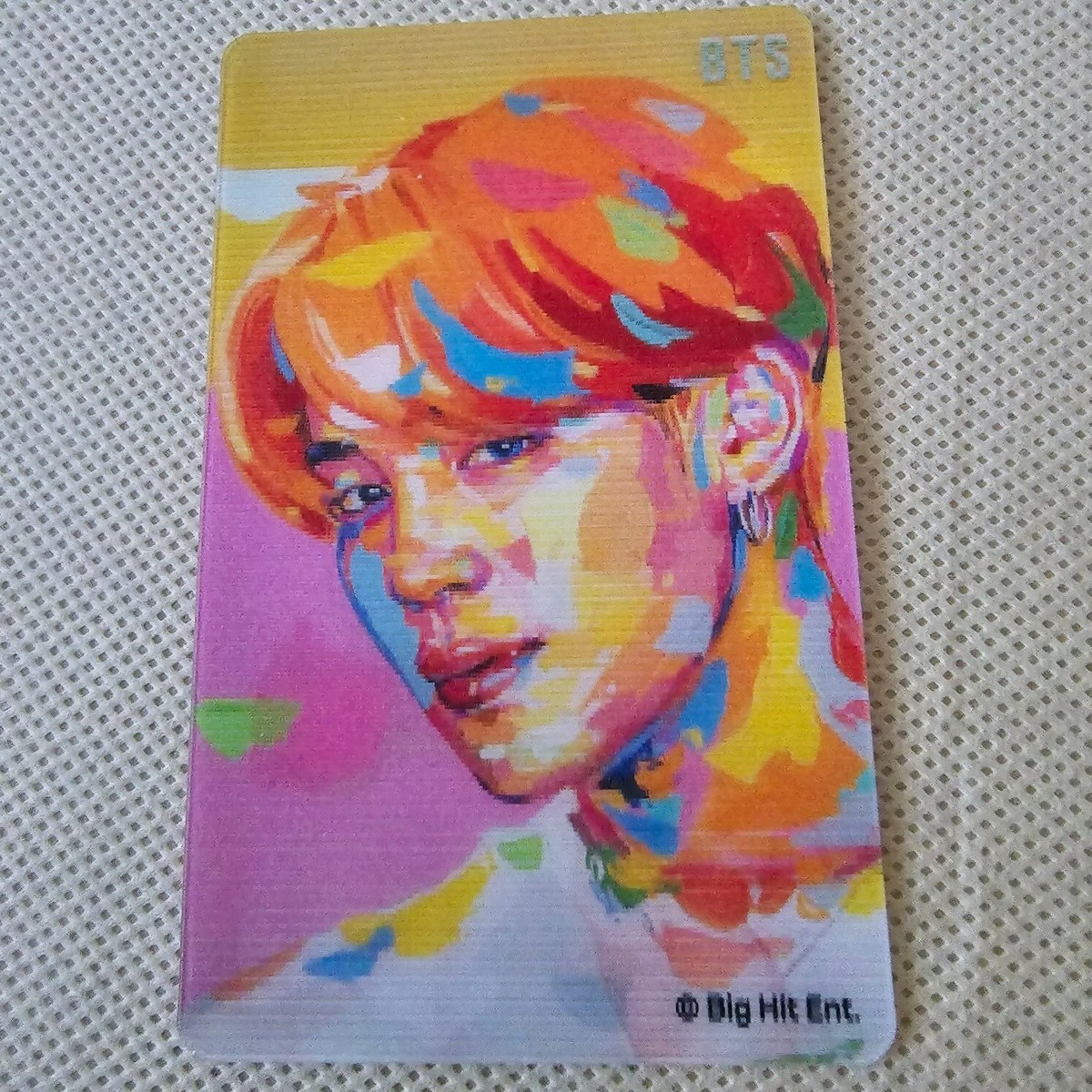 BTS x MTPR Lense PHOTOCARD Love yourself Persona Lenticular