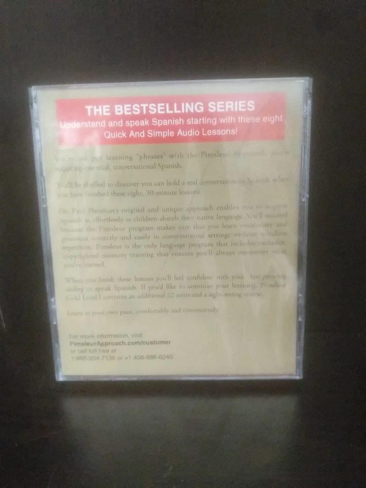 PIMSLEUR QUICK AND SIMPLE SPANISH 2ND REVISED EDITION (4 DISCS) New ~ trl8#50 - Image 2 of 2