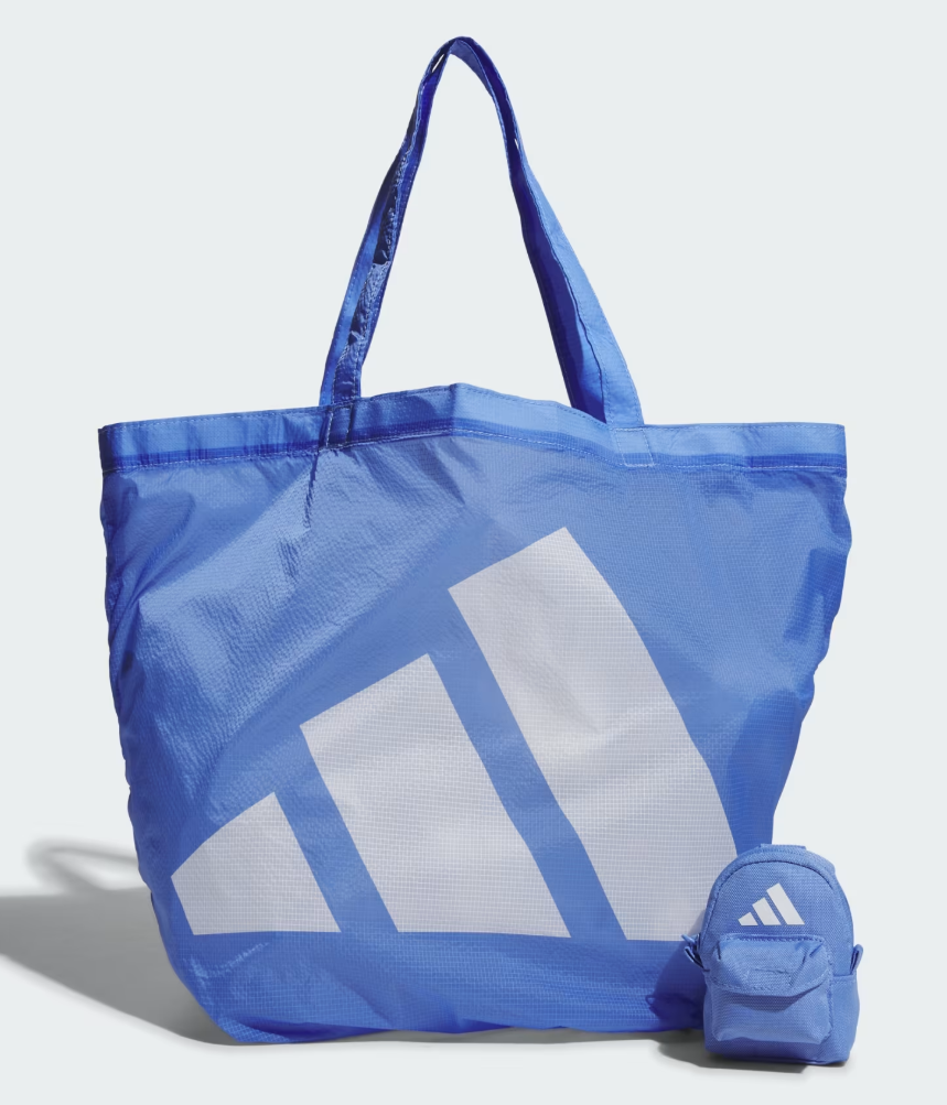 adidas Packable Bag Foldable Eco Bag & Clip-On Ultra Mini Bag Gym
