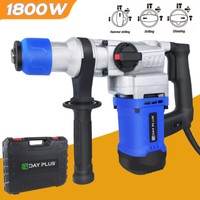 Sds+ Bohrhammer Bohrmaschine Schlagbohrhammer 2000 W + Bohrer + MeißEl + Koffer
