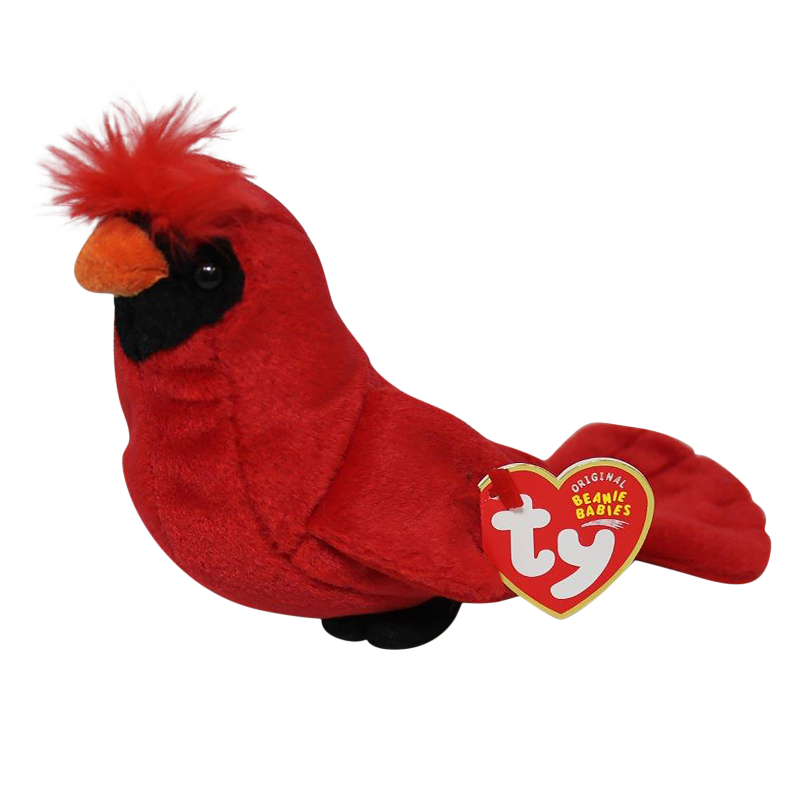 red cardinal beanie baby