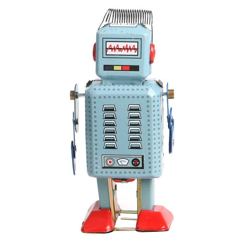 Clockwork Wind Up Robot Jouet pour bébé Kids Developmental Gift Puzzle