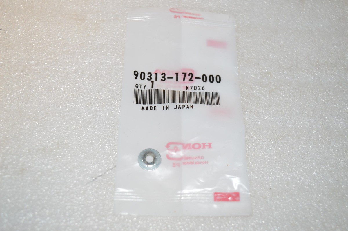 その他 HONDA-SAN Honda New 4mm Side Cover Emblem Speed Fixing Nut 90313-172
