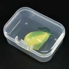10PC Transparent Plastic Storage Case Clear Box Rectangle Square 64 45 20mm