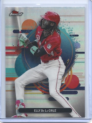2025 Topps Finest Elly De La Cruz #154 card