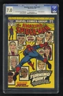 Amazing Spider-Man #121 CGC FN/VF 7.0 Off White to White Death of Gwen Stacy!