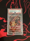 Pokémon Team Rocket's Meowth 203/182 Destined Rivals Illustration Rare PSA 10