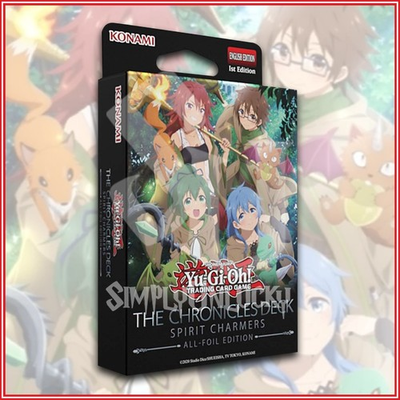 #ad YUGIOH THE CHRONICLES DECK SPIRIT CHARMERS All Foil Ed English Ships 1 23 $17.88