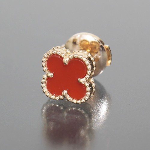 Van Cleef & Arpels Earrings Sweet Alhambra 18K PG Single Earring Only 6580A