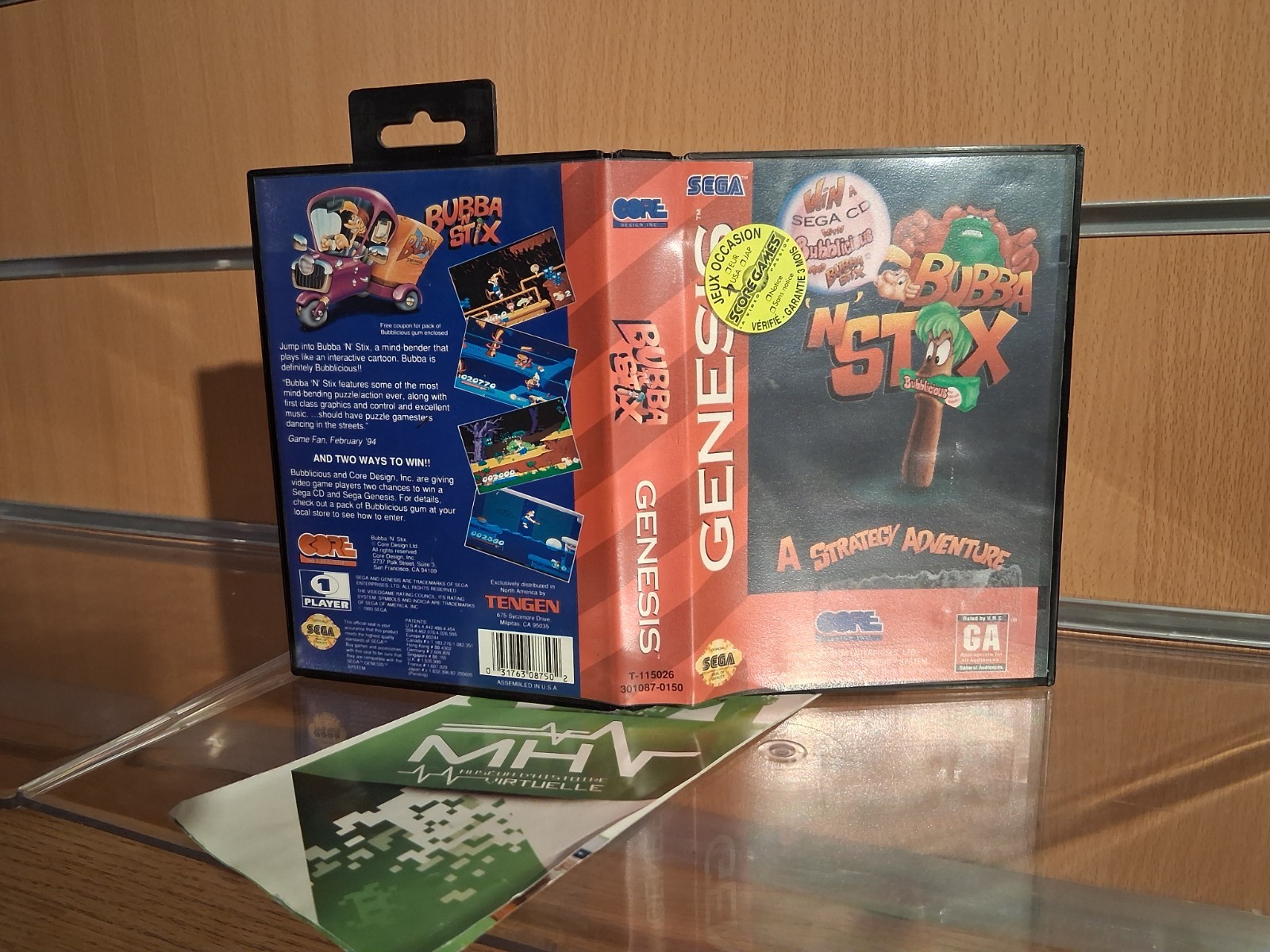 MEGADRIVE - BUBBA N'STIX - NTSC U -