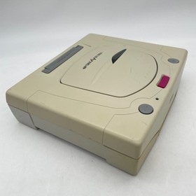 Sega Saturn White Console HST-3220 SS SEGA Tested Retro Game  NTSC-J Japanese