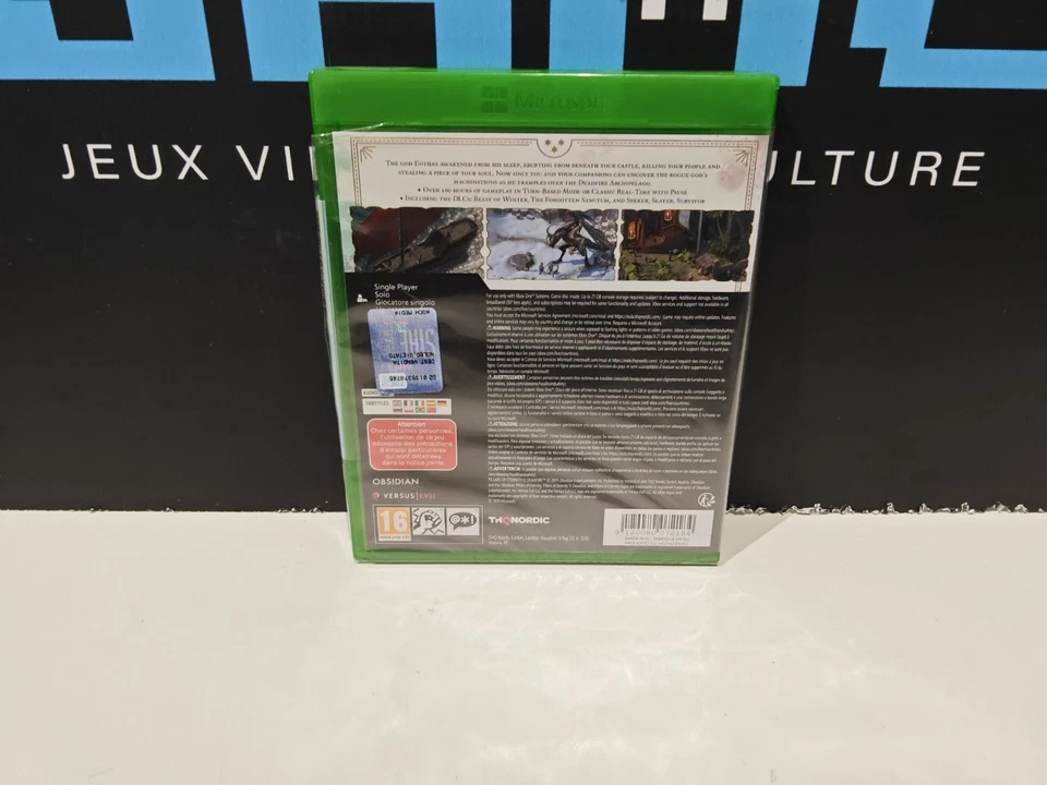 Pillars of Eternity 2 Deadfire Jeu Vidéo XBOX ONE, photo 2 sur 2