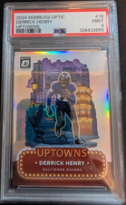 2024 Panini Donruss Optic - #18 Derrick Henry - Uptowns - PSA 9