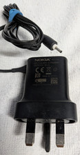 Nokia AC-11X Original 3 Pin Wall Charger Black Small Pin