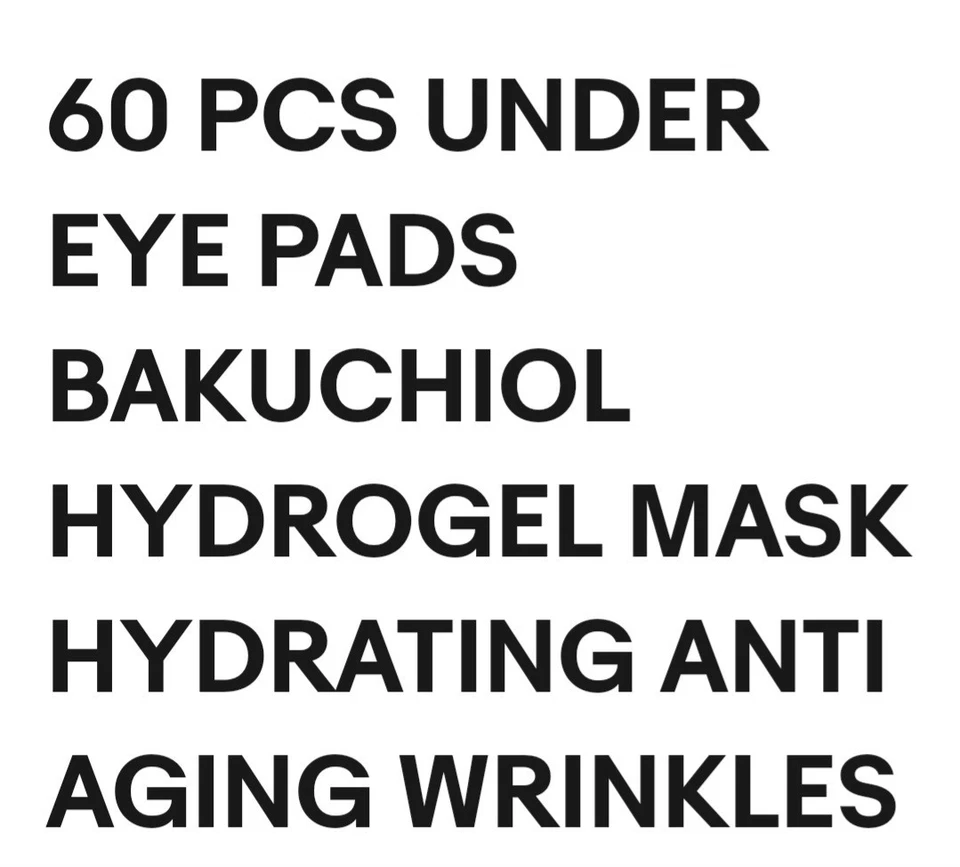 Biovene Radiance Hydrogel Eye Patches 60 Pack - 3 different patches - Image 2 of 4