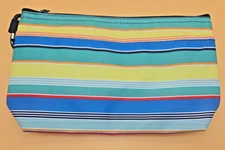 Thirty One Bag Cool Clip Thermal Pouch Patio Pop Striped (Snacks Meds Lunch) 31