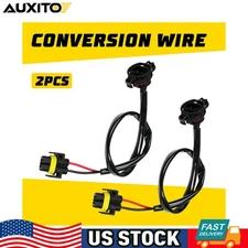 5202 H16 to H11 H8 Fog Light Conversion Harness Pigtail Extension Cable Socket