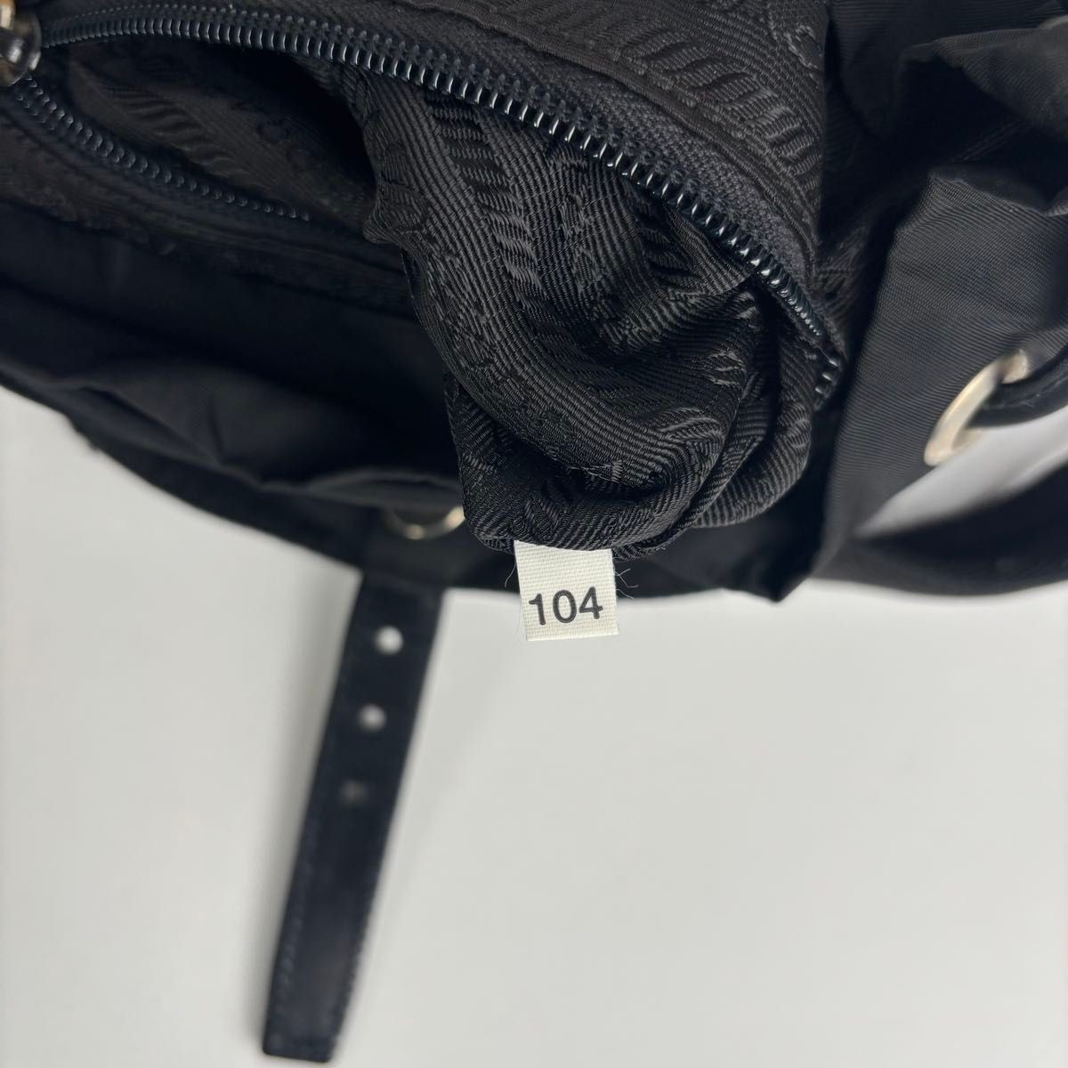 Excellent condition PRADA backpack drawstring tri… - image 15