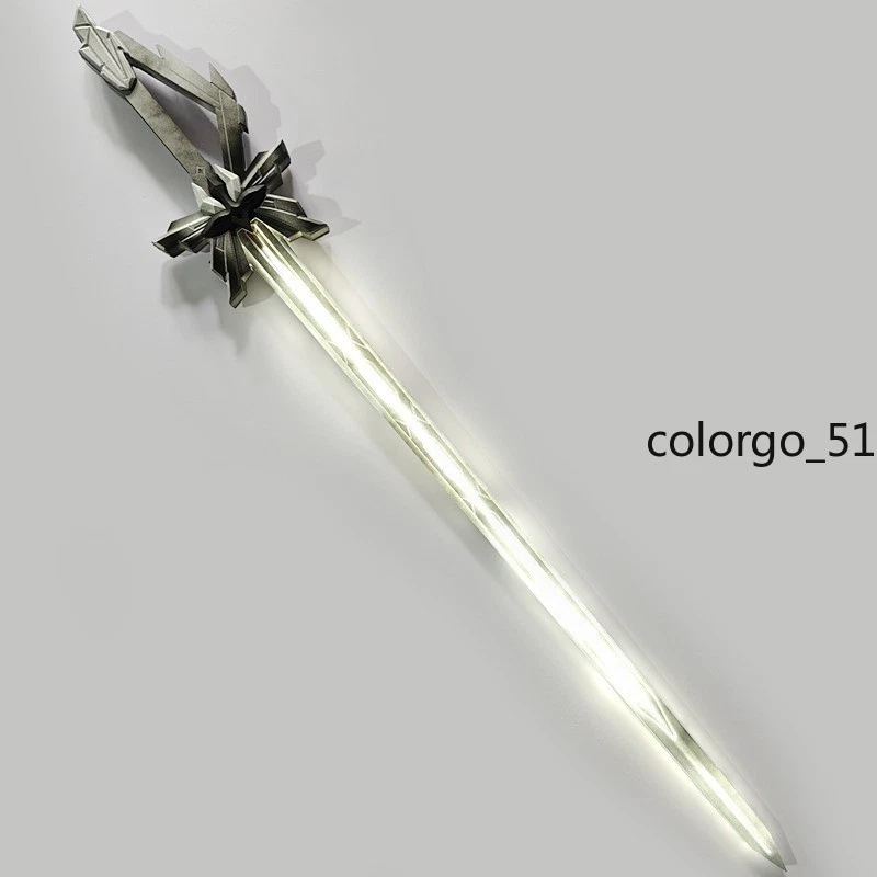 Genshin удара Capitano оружие косплей реквизит светодиодный подарок Хэллоуин игрушка меч заряд - Изображение 4 из 4