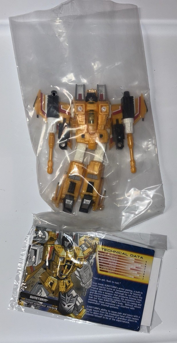 Transformers Botcon 2013 Rainmaker Sunstorm Complete | eBay