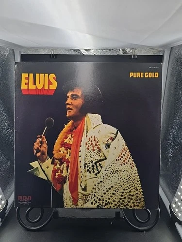 Elvis Presley Pure Gold 1975 RCA ANL1-0971 LP Indianapolis Press NEAR MINT