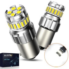 AUXITO 1156 P21W CANBUS 7506 LED Reverse Backup Light Error Free White 6000K EOS