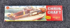 LINDBERG CHRIS CRAFT EXPRESS CRUISER MODEL BOX & INSTRUCTIONS ONLY**#700*1950s**