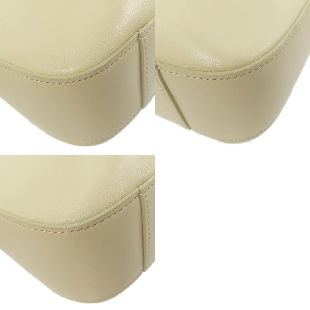 GUCCI Women's Leather One Shoulder Bag Ivory Used Shoulder Bag, 15x26.5cm thumbnail 10