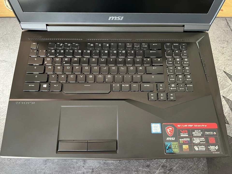 MSI GT75VR 7RF Titan Pro, 4K-Gaming-Monster in Top-Zustand, SSD & Thermo Upgrade - Bild 3 von 4
