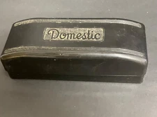 VINTAGE DOMESTIC SEWING MACHINE BUTTONHOLER BOX / EMPTY