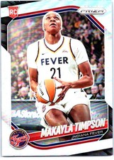 2025 Panini Prizm WNBA #14 Makayla Timpson Silver Prizms