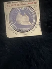 1985 British Virgin Islands TREASURES Bells Old Proof Silver $20 Coin i109755