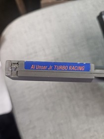 Al Unser Jr Turbo Racing Nintendo NES Video Game Pak Cartridge