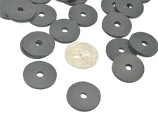 3/16" ID x 3/4" Premium Grade Rubber Washers  1/16" Thick  Various Package Sizes