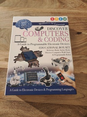 STEM Wonders of Learning  Discover Computers  & Coding Educational Book