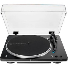 Audio-Technica AT-LP70XBT-BS Wireless Belt-Driven Turntable Black/Silver