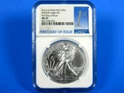 2026 (W)  Uncirculated American Silver Eagle, 40th Ann., NGC Ms 70,   FDOI