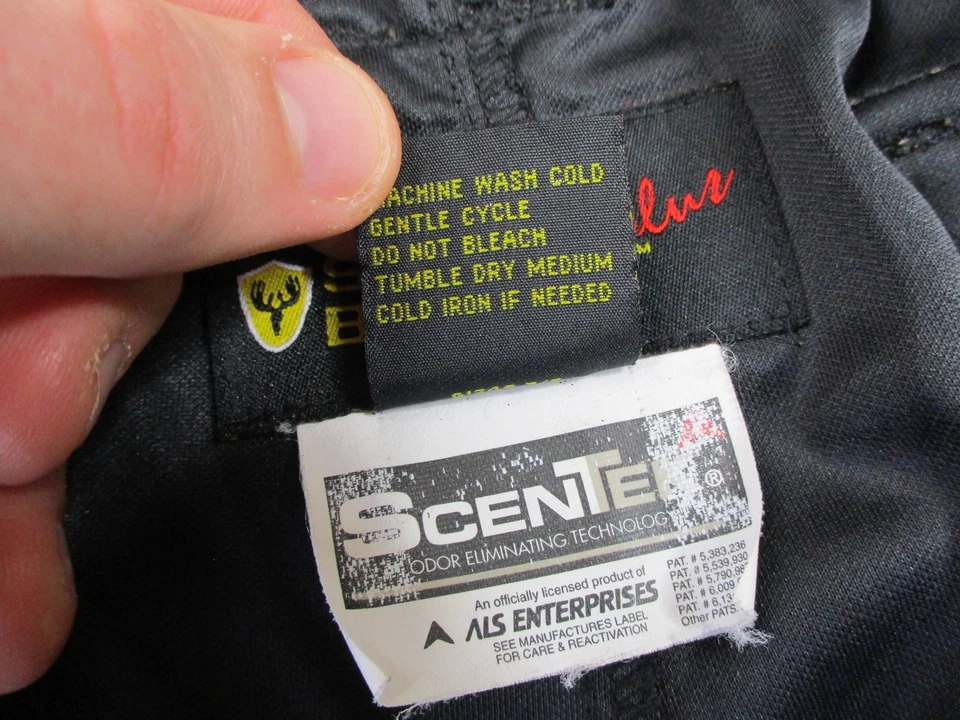 Scent Blocker Buglite Plus Pants XL Camo Hunting Outdoor Scent Control Polyester - Image 4 of 4