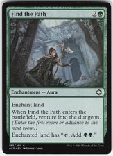 Find the Path 183 Adventures in the Forgotten Realms Magic: The Gathering Foil