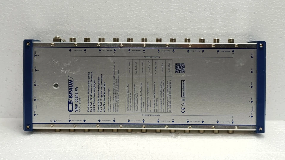 Spaun SMK 55243 FA Satelliten-Multiswitch 842484 | 5-In 24-Out Deutschland - Bild 2 von 4