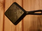 Vintage Griswold #53 Cast Iron Square Egg Skillet SInce 1865