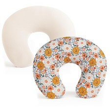 " 2 Pack Nursing Pillow Covers, Stretchy and Soft Nursing Cover for Breastfeedi.