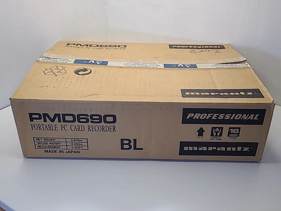 Marantz PMD690 Professional Portable Cassette Recorder