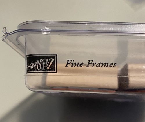 Stampin’ Up! Fine Frames Set 4 Briefmarken unbenutzt neu 2004 - Bild 6 von 14