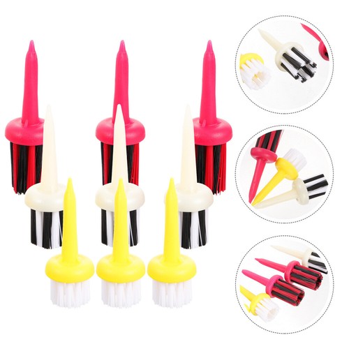  9 Pezzi Spazzola Pulizia Accessori Golf Mazza da Golf Professionale - Foto 6 di 12