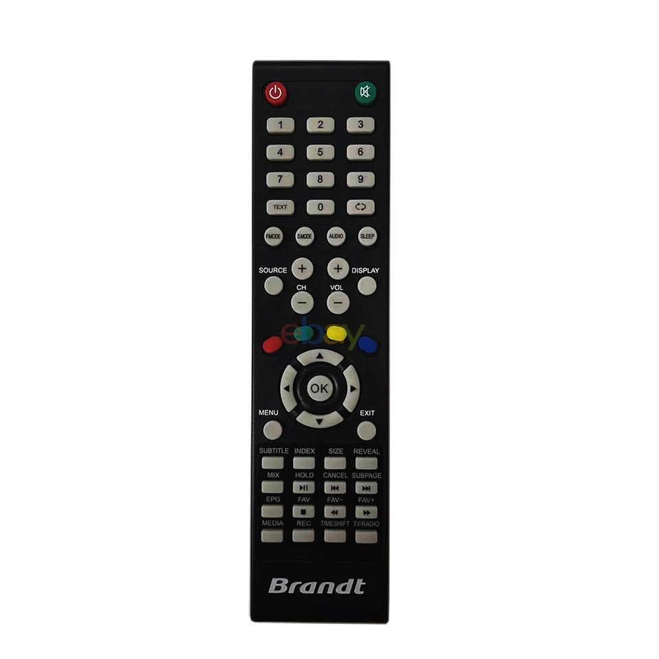 Neuf Original B3929HD pour Brandt LCD LED Smart TV Télécommande B3230HD B3930HD - Photo 4/4