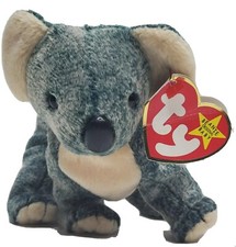 Ty Beanie Babies Eucalyptus the Koala Bear 1999 PE Pellets Stuffed Animal Toy